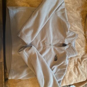 The North Face Light Gray Women's Fleece Jacket